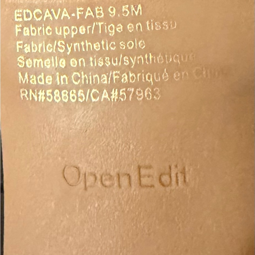 Open Edit Women's
Cava Adjustable Slide Sandal-9.5-NWOT - Picture 7 of 8